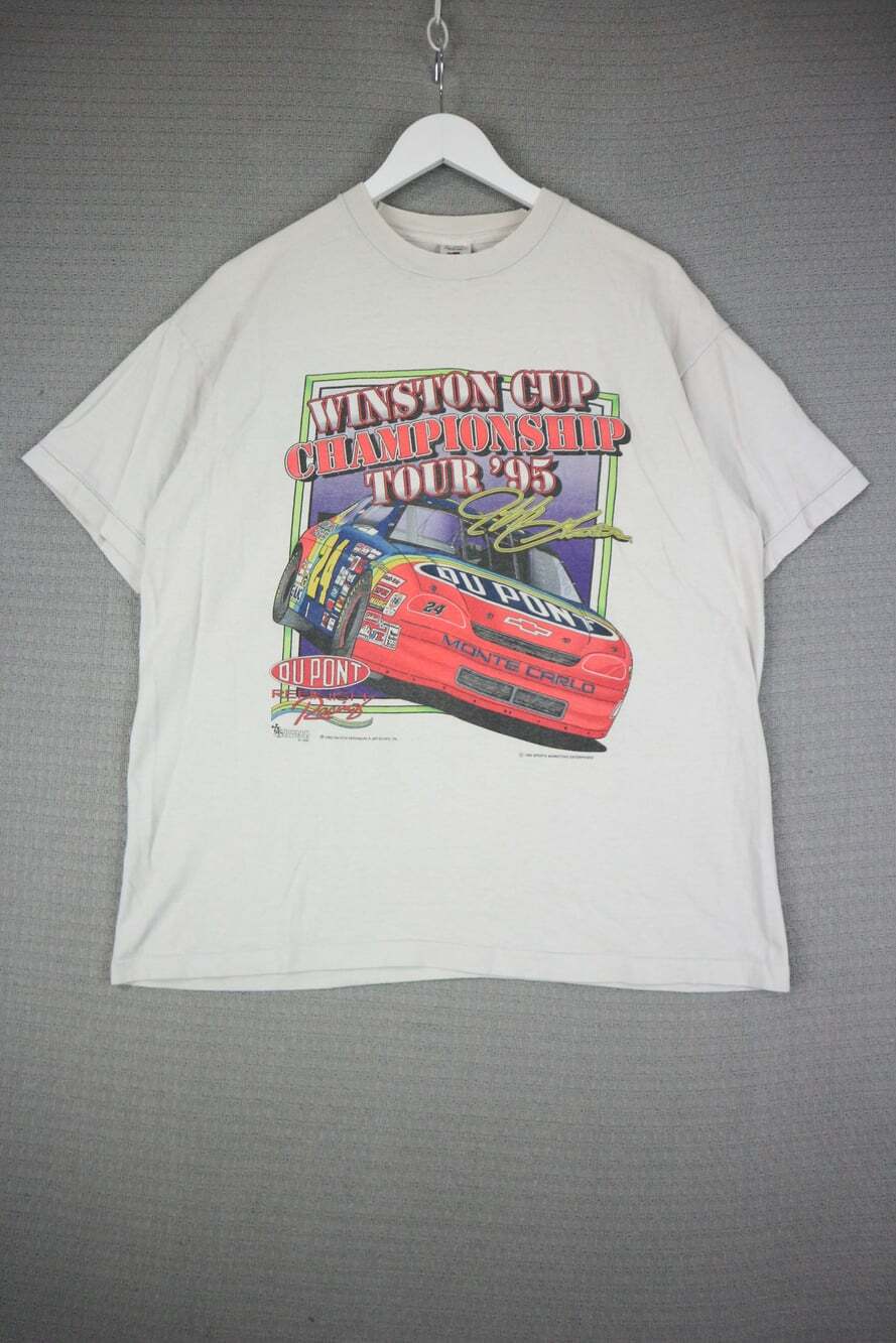 Winston Cup 1995 Championship Tour Vintage Fruit of the Loom XL Single Stitch